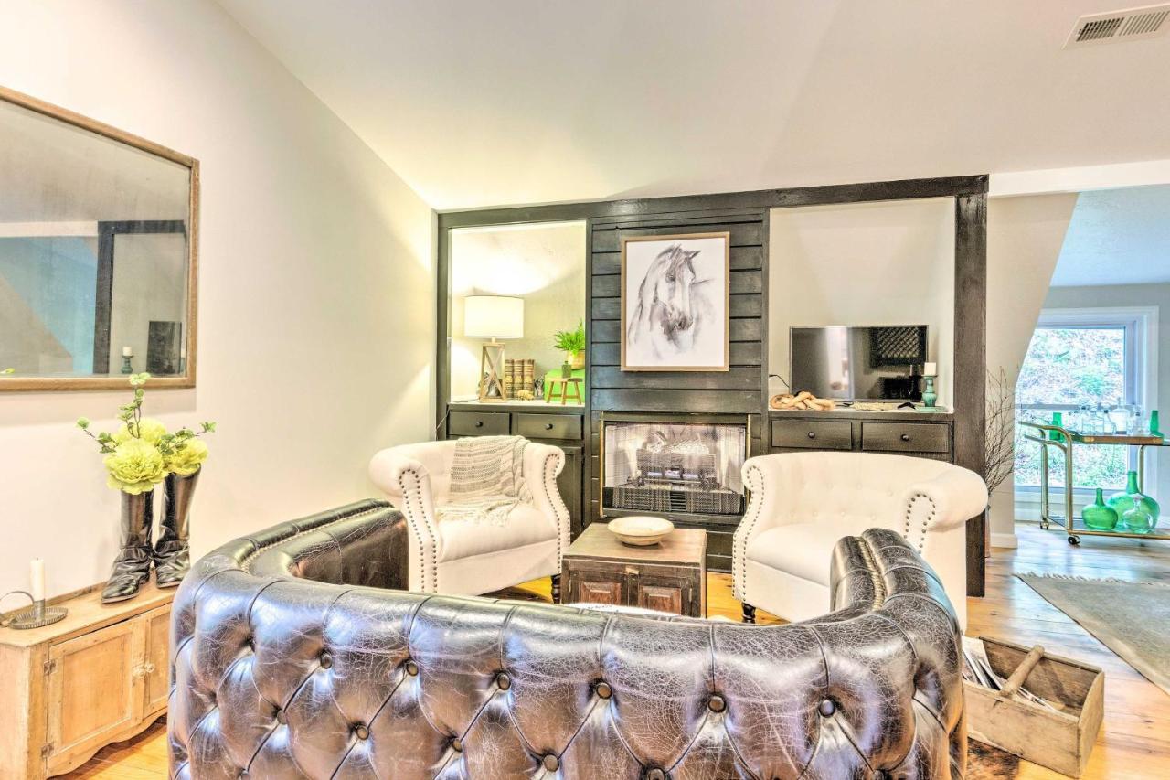Upscale Rustic Duplex On Stream, Near Blowing Rock Exteriér fotografie
